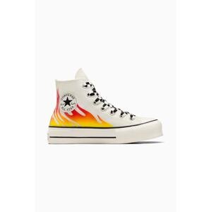 Tenisice Converse Chuck Taylor All Star Lift za žene, boja: bijela, A07892C