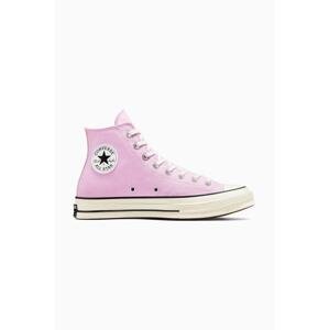 Tenisice Converse Chuck 70 za žene, boja: ljubičasta, A07429C