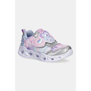 Dječje tenisice Skechers HEART LIGHTS LOVIN REFLECTION boja: ljubičasta, 302693N
