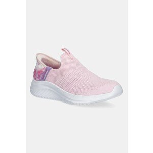 Dječje tenisice Skechers ULTRA FLEX 3.0 COLORY WILD boja: ružičasta