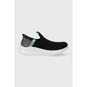 Dječje tenisice Skechers ULTRA FLEX 3.0 COLORY WILD boja: crna