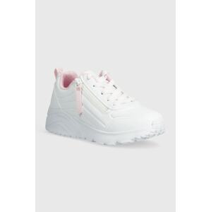 Dječje tenisice Skechers UNO LITE EASY ZIP boja: bijela
