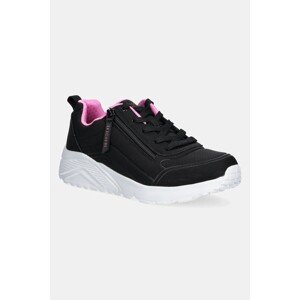 Dječje tenisice Skechers UNO LITE EASY ZIP boja: crna