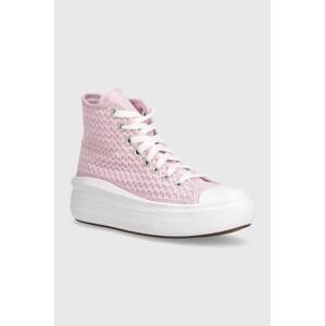 Dječje tenisice Converse A07358C boja: ružičasta