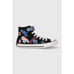 Dječje tenisice Converse boja: crna