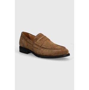 Mokasinke od brušene kože Vagabond Shoemakers MARIO za muškarce, boja: smeđa, 4961-040-19