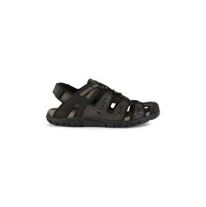 Sandale Geox UOMO SANDAL STRADA za muškarce, boja: crna, U4524C 000ME C9999