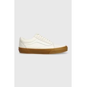Tenisice Vans Old Skool boja: bež, VN000CR5OVM1