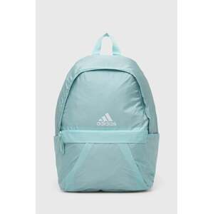 Ruksak adidas za žene, boja: tirkizna, veliki, bez uzorka