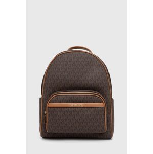 Ruksak MICHAEL Michael Kors za žene, boja: smeđa, mali, s uzorkom