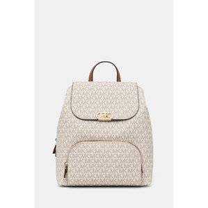 Ruksak MICHAEL Michael Kors za žene, boja: bež, mali, s uzorkom, 30F3G8KB2B