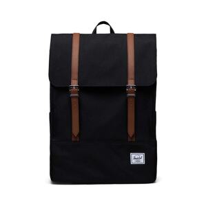 Ruksak Herschel Survey™ Backpack boja: crna, veliki, bez uzorka