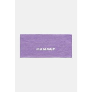 Traka za glavu Mammut Tree Wool boja: crna, 1191.01930