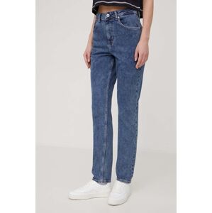 Traperice Karl Lagerfeld Jeans za žene, visoki struk