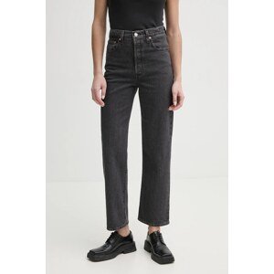 Traperice Levi's RIBCAGE STRAIGHT visoki struk