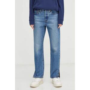 Traperice Levi's 501 CROP za žene, visoki struk