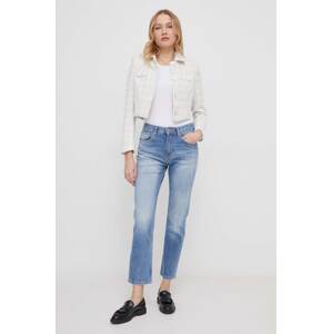 Traperice Pepe Jeans STRAIGHT HW za žene, visoki struk, PL204592MI7