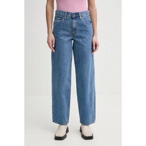 Traperice Levi's BAGGY DAD za žene, srednje visoki struk