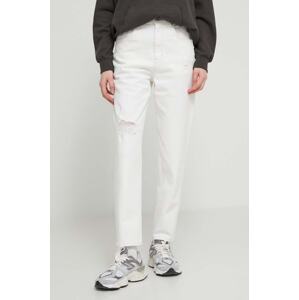 Traperice Tommy Jeans za žene, visoki struk, DW0DW17618
