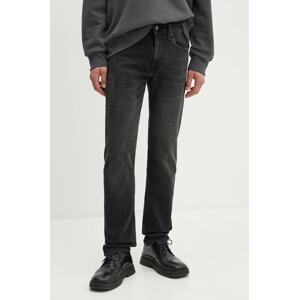 Traperice Levi's 502 TAPER boja: crna