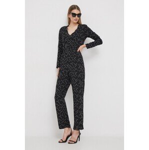 Kombinezon Pepe Jeans ALEJANDRA boja: crna, s v izrezom, PL230473