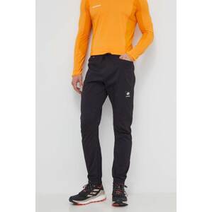 Hlače outdoor Mammut Massone Light boja: crna