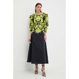 Haljina Luisa Spagnoli RUNWAY COLLECTION maxi, širi se prema dolje, 541116