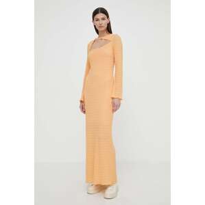 Haljina Résumé AriaRS Dress boja: narančasta, maxi, uska, 20481120