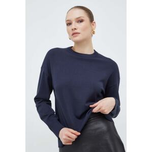 Pulover Weekend Max Mara za žene, boja: tamno plava, lagani, 2415361051600