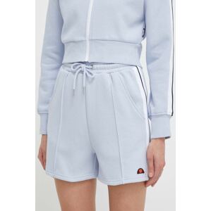 Kratke hlače Ellesse Consuella Short za žene, s aplikacijom, visoki struk, SGV19975