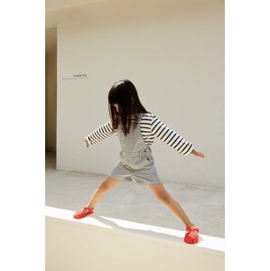 Dječje pamučne tregerice Liewood Venedict Stripe Dungaree