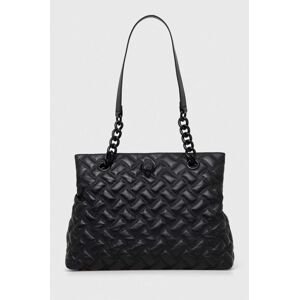 Kožna torba Kurt Geiger London boja: crna