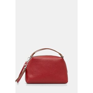 Kožna torba Gianni Chiarini boja: crvena, BS 8145/COMM GRN