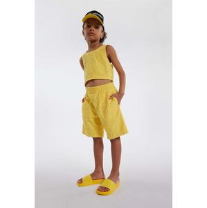 Dječji top Marc Jacobs boja: zlatna