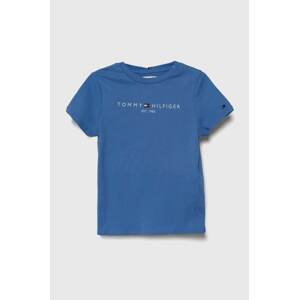 Dječja pamučna majica kratkih rukava Tommy Hilfiger