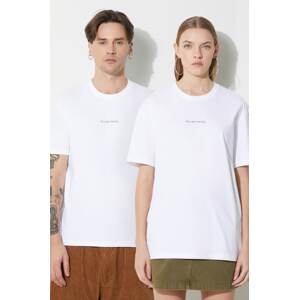 Pamučna majica Filling Pieces Slim boja: bijela, s tiskom, 74434001901
