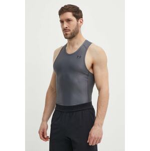 Majica kratkih rukava za trening Under Armour HG Iso-Chill Compression boja: siva