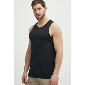 Sportska majica kratkih rukava Peak Performance Delta boja: crna