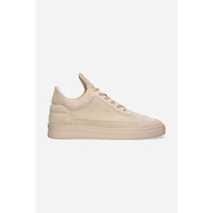 Kožne tenisice Filling Pieces Low Top Suede boja: bež, 10122791990