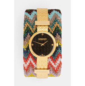 Sat Missoni za žene, boja: zlatna, MWY102122