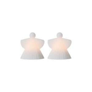 Led božićni ukras Sirius Asta Engel 2-pack boja: bijela