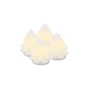 Set led božićnih ukrasa Sirius Carla Juletra Mini 4-pack boja: bijela