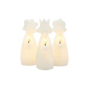 Set LED božićnih ukrasa Sirius Maria Tre Konger 3-pack boja: bijela