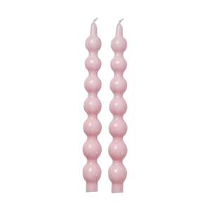 Set svijeća Rice Soft Pink 2-pack