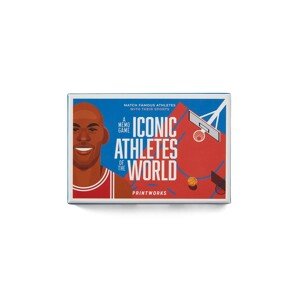 Igra s kartama Printworks Memory Iconic Athletes