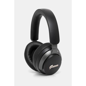 Bežične slušalice Guess Metal Script Logo boja: crna