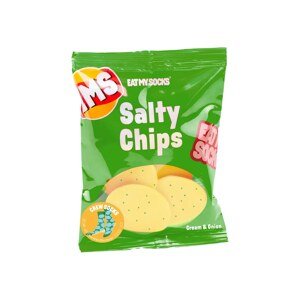 Čarape Eat My Socks Salty Chips Green