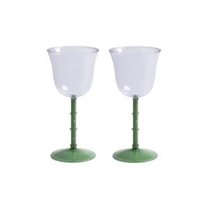 Set čaša &k amsterdam dot purple 180 ml 2-pack
