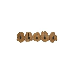 Zidna vješalica home & lifestyle 78 x 20 x 10 cm boja: smeđa