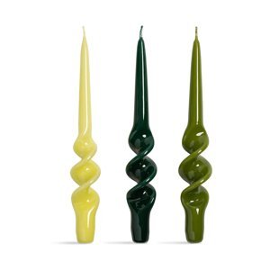 Set svijeća &k amsterdam alpha greens set 3-pack